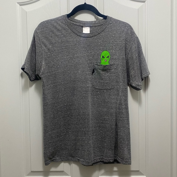 Rip n Dip Lord Alien Pocket T-Shirt - Picture 2 of 3
